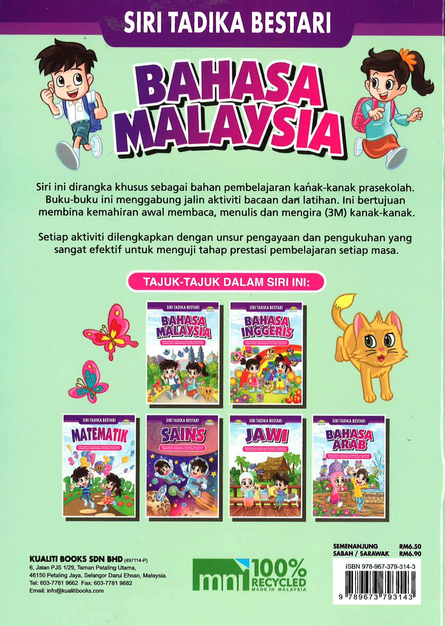 Siri Tadika Bestari - Bahasa Malaysia