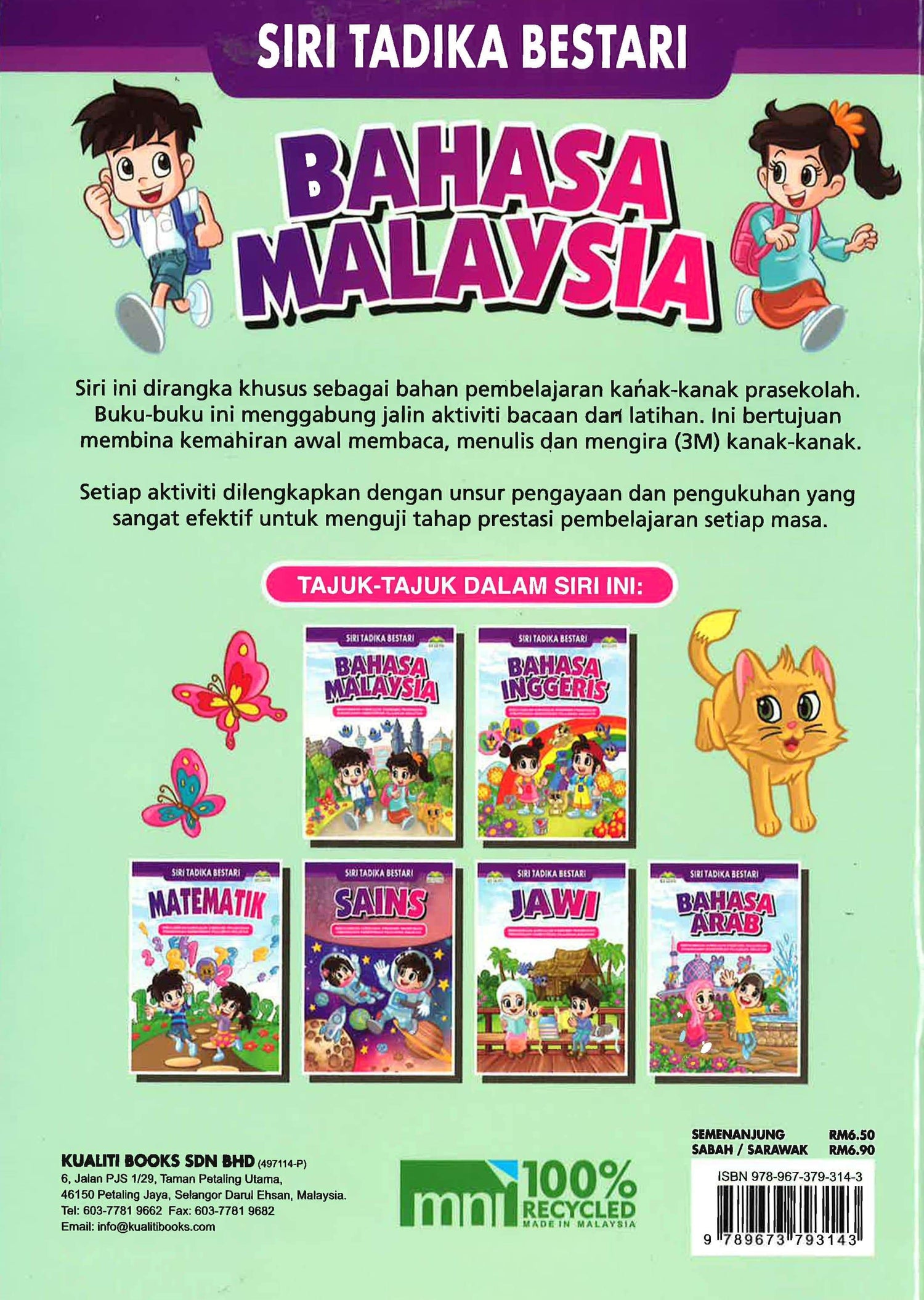 Siri Tadika Bestari - Bahasa Malaysia