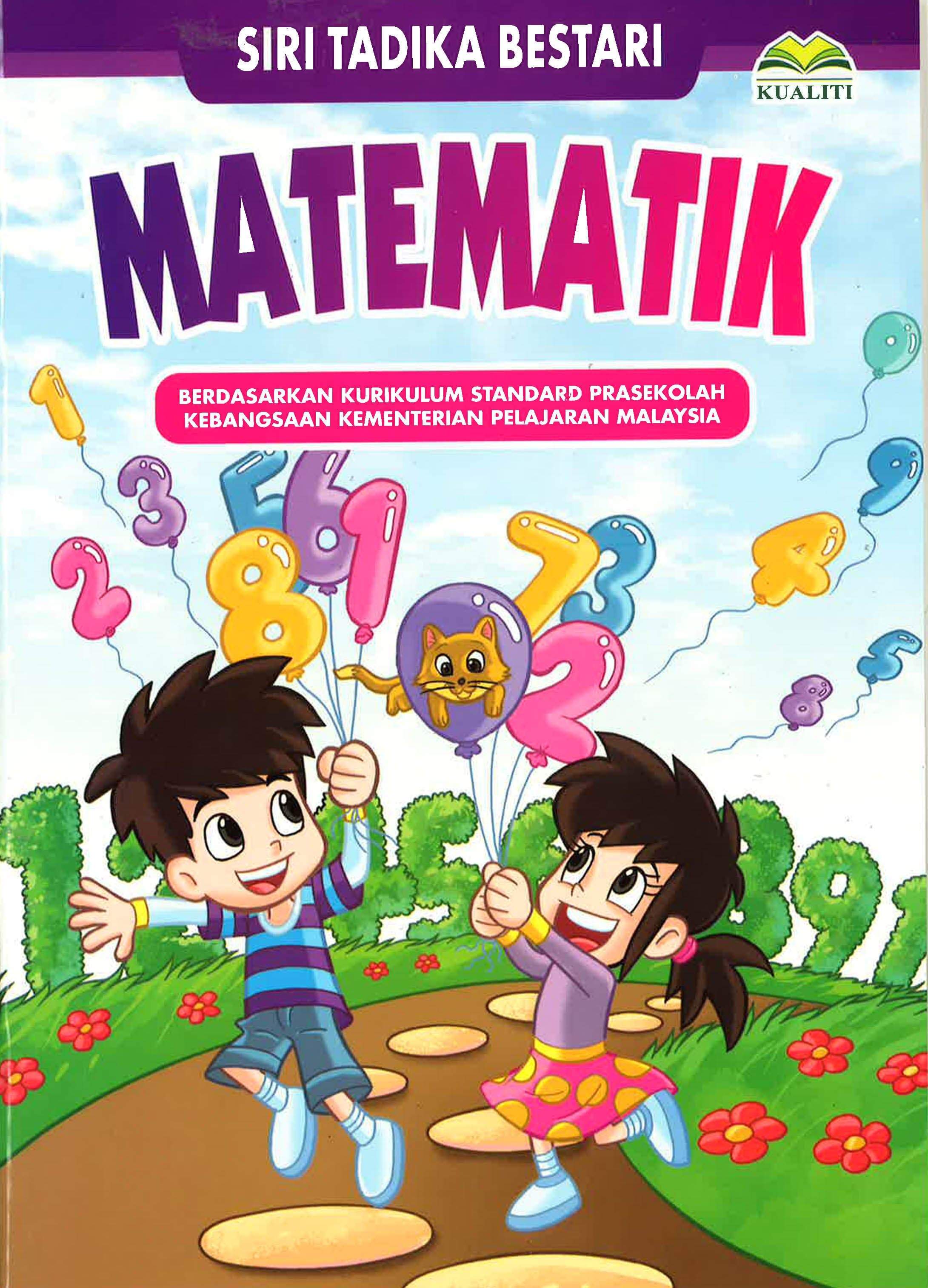 Tadika Math Siri Tadika Bestari - Matematik – BookXcess