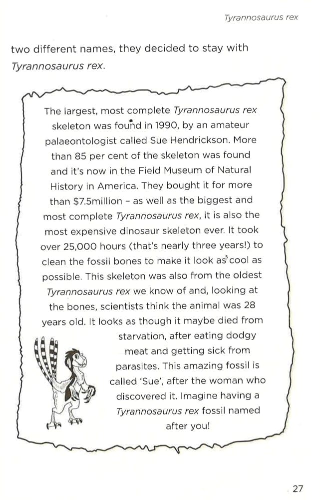 So You Think You Know About Tyrannosaurus Rex?