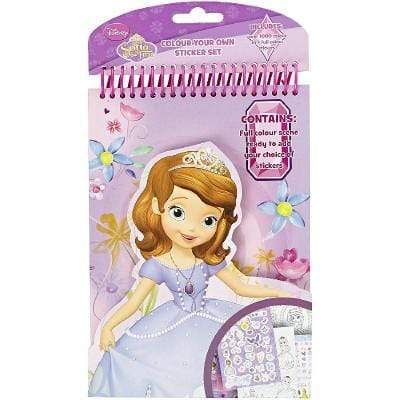 Sofia The First - Colour Your Own Sticker Set
