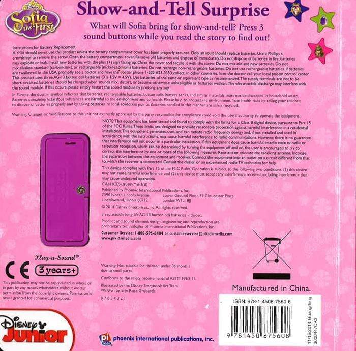 Sofia The First : Show-and-Tell Surprise