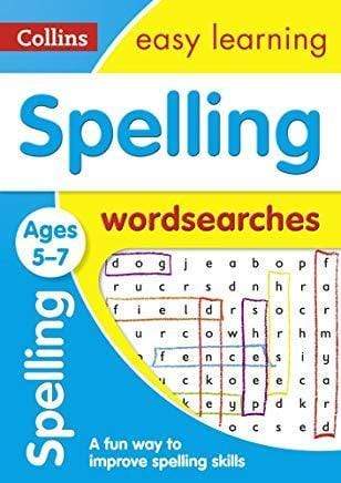 Spelling Word Searches Ages 5-7