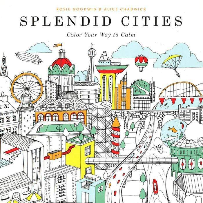 Splendid Cities: Color Your Way To Calm
