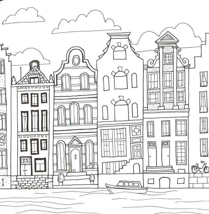 Splendid Cities: Color Your Way To Calm