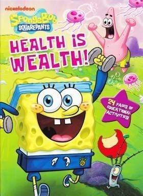 Spongebob Activity Book - Health Is Wealth