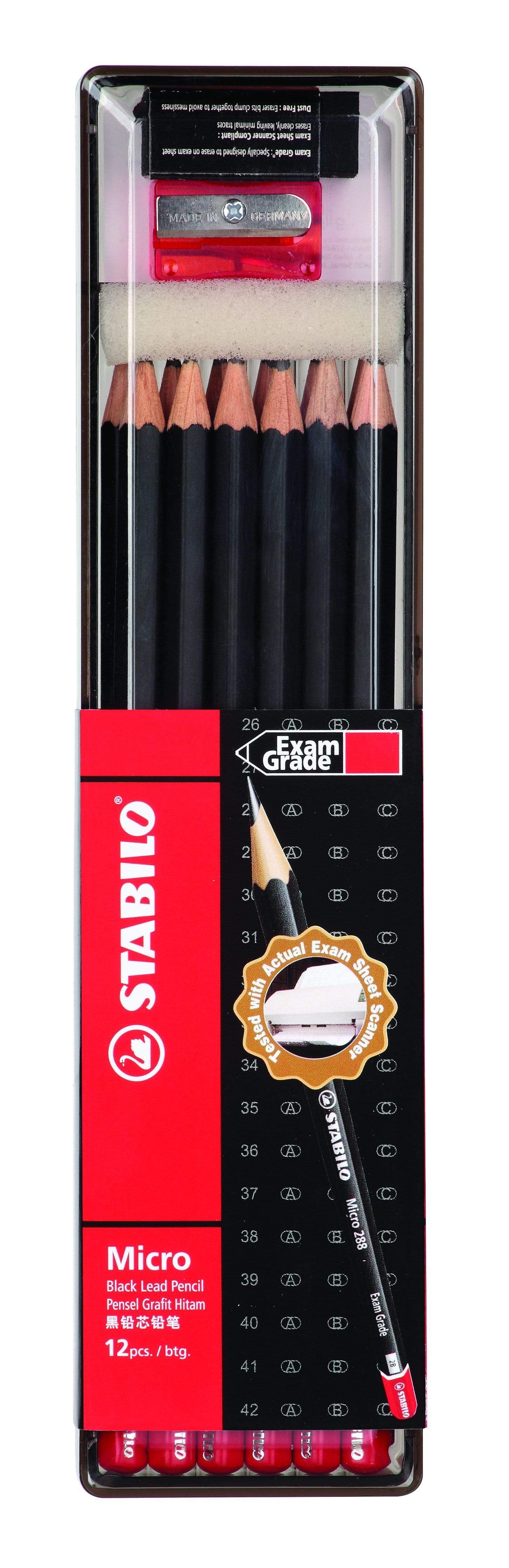 STABILO Exam Grade 2B Pencil - Casing of 12s