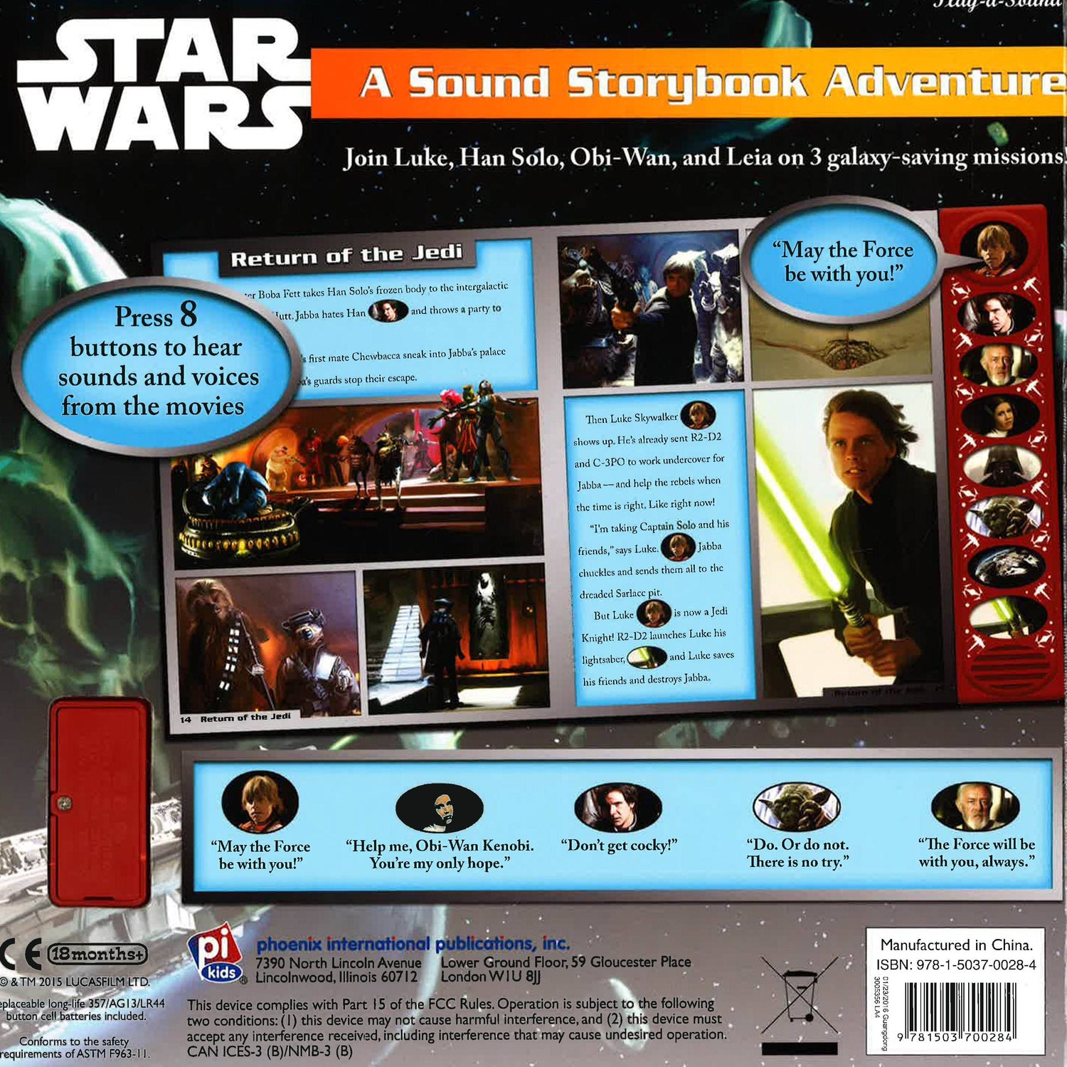 Star Wars: A Sound Storybook Adventure