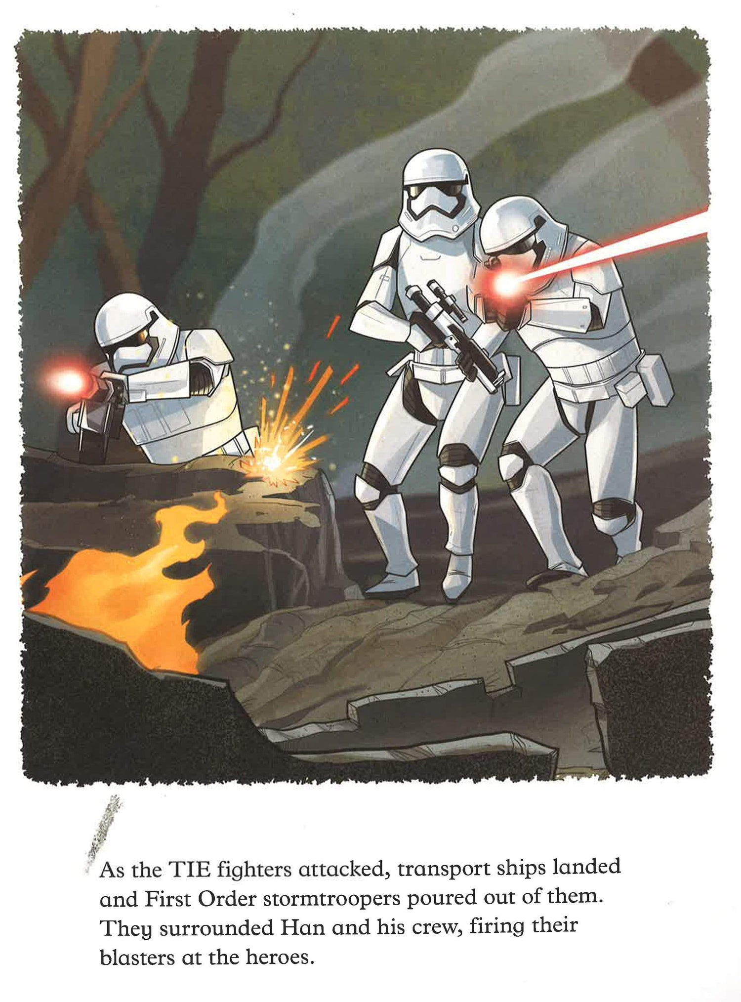 Star Wars: Chaos at the Castle Sticker Storybook