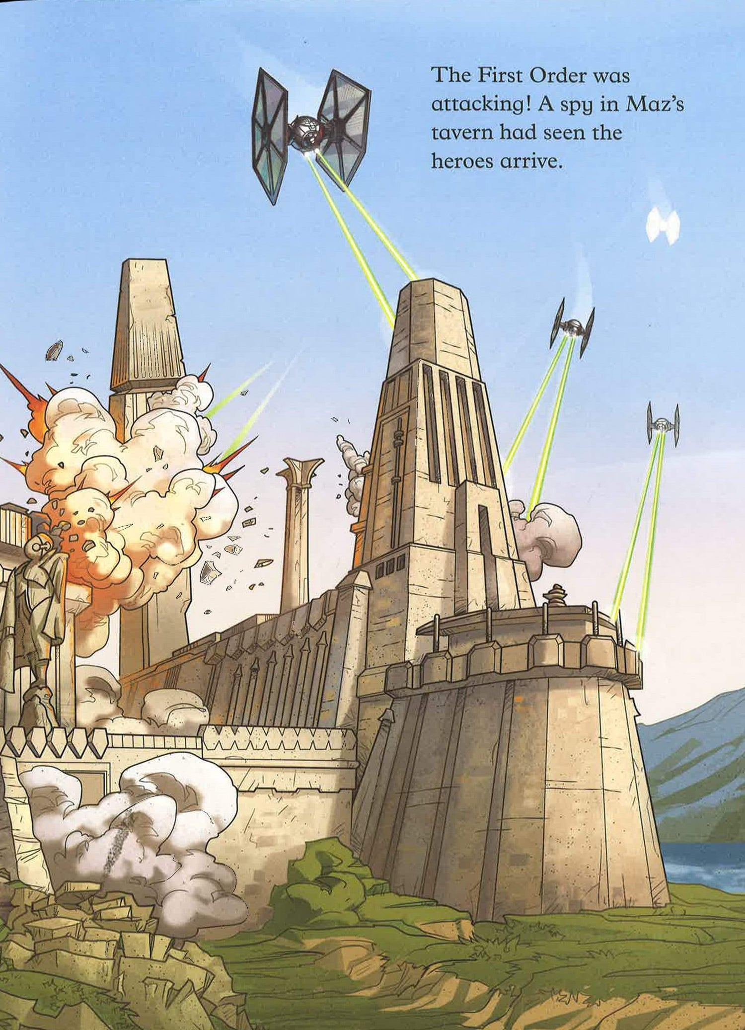 Star Wars: Chaos at the Castle Sticker Storybook