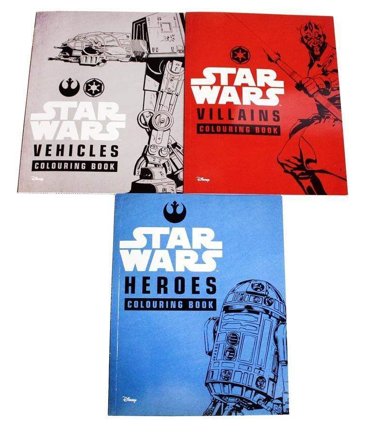 STAR WARS COLOURING TIN