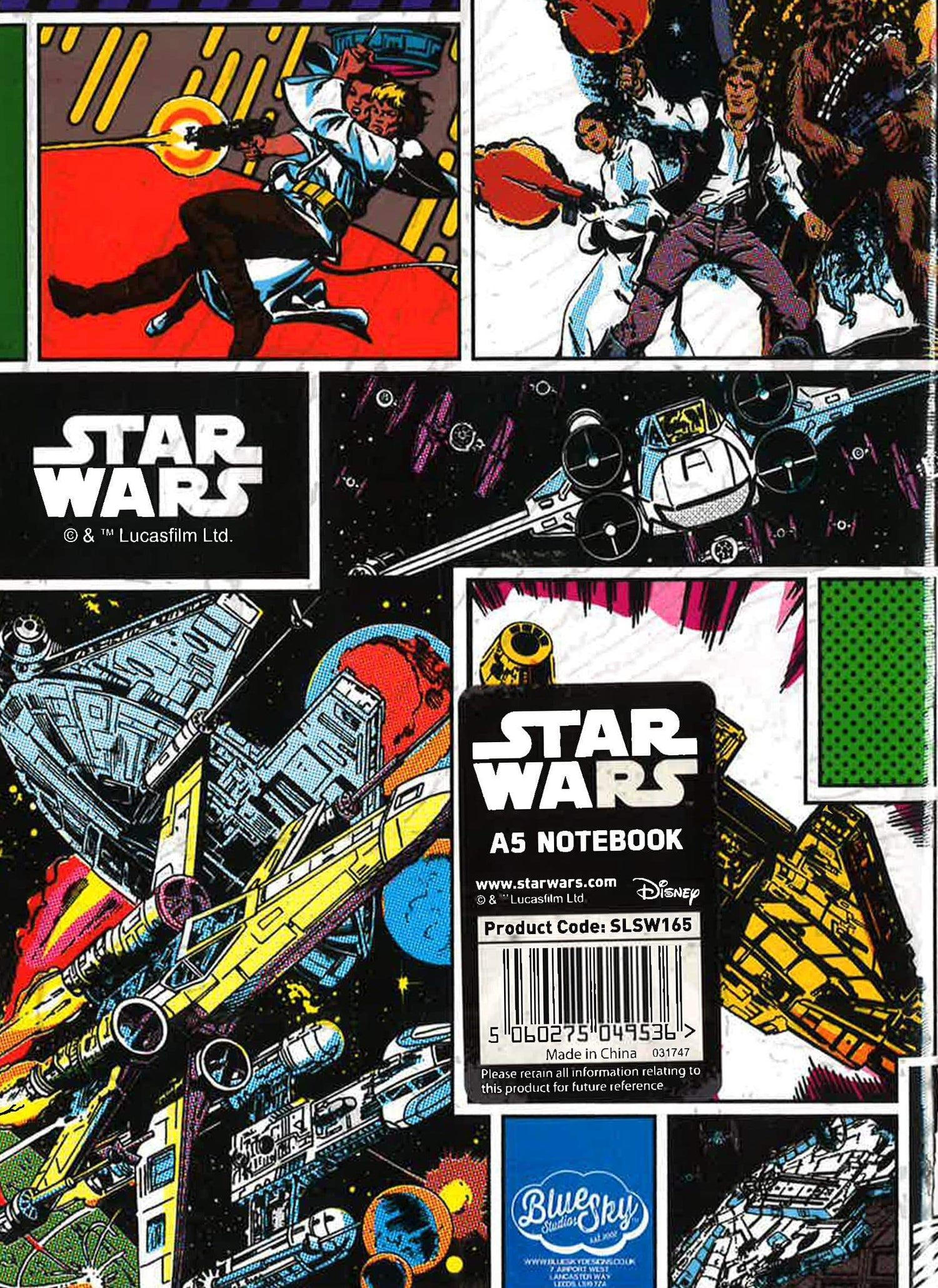 Star Wars Comic Rogue A5 Pvc Notebook
