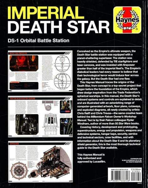 Star Wars: Death Star Manual: Ds-1 Orbital Battle Station