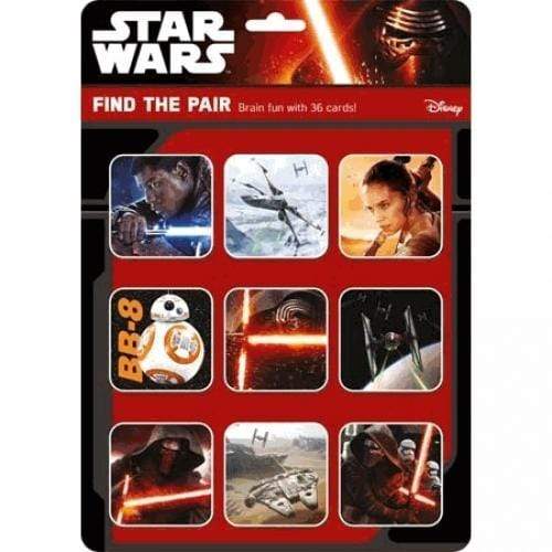 STAR WARS FIND THE PAIR MATCH GAME
