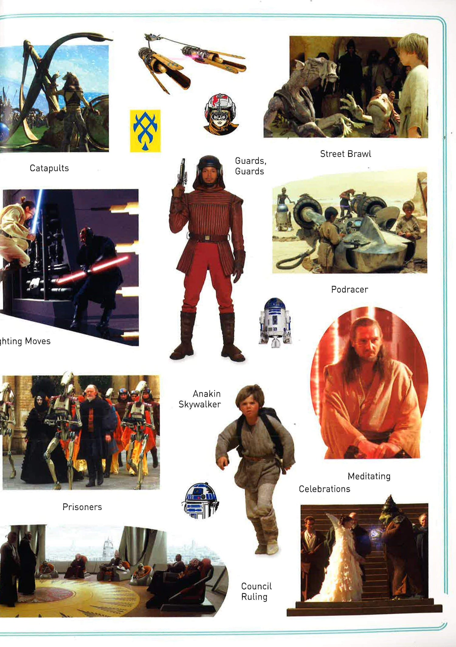 STAR WARS: PHANTOM MENACE-  DEFENDERS OF THE GALAXY STICKER BOOK