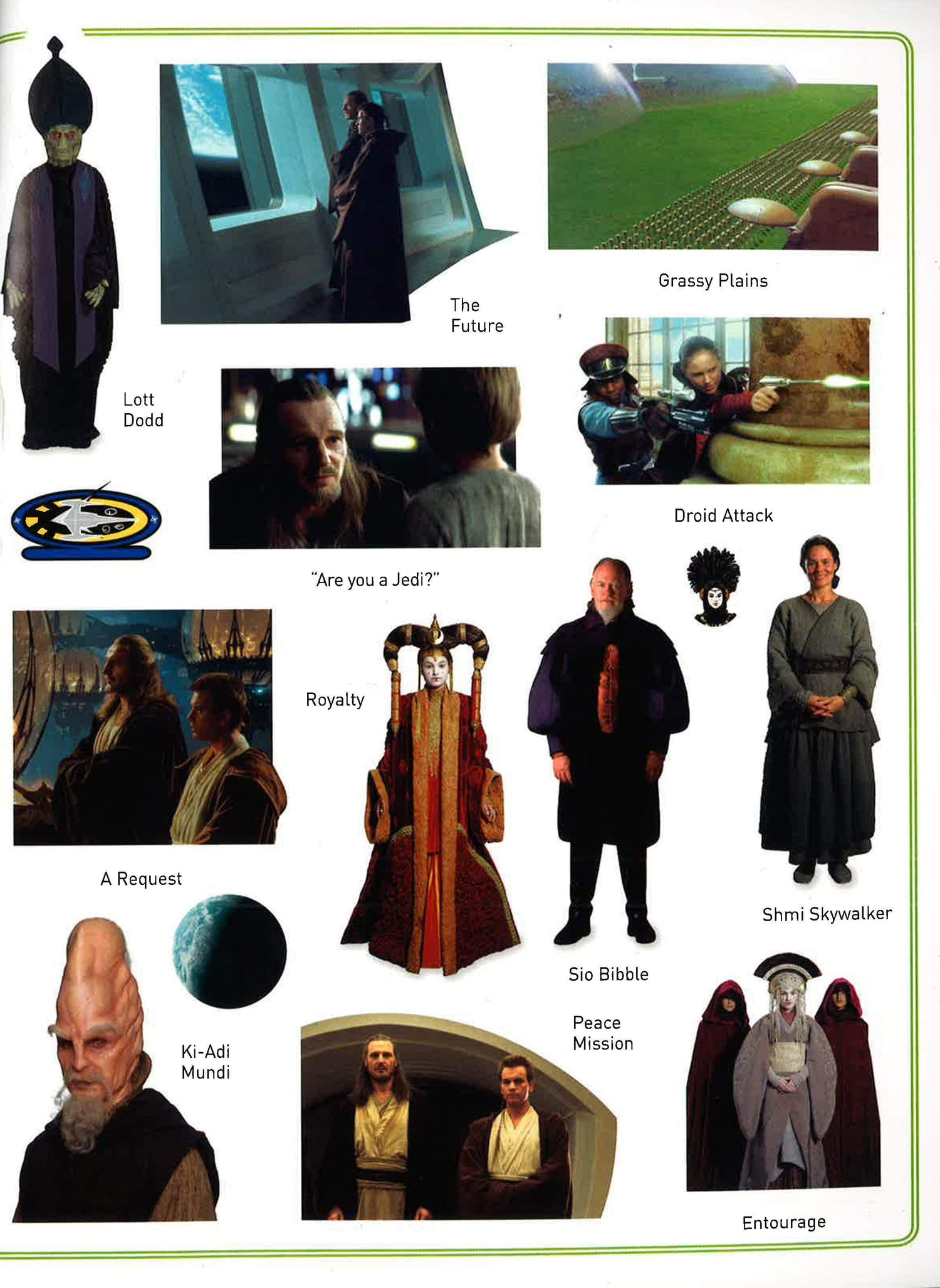 STAR WARS: PHANTOM MENACE-  DEFENDERS OF THE GALAXY STICKER BOOK