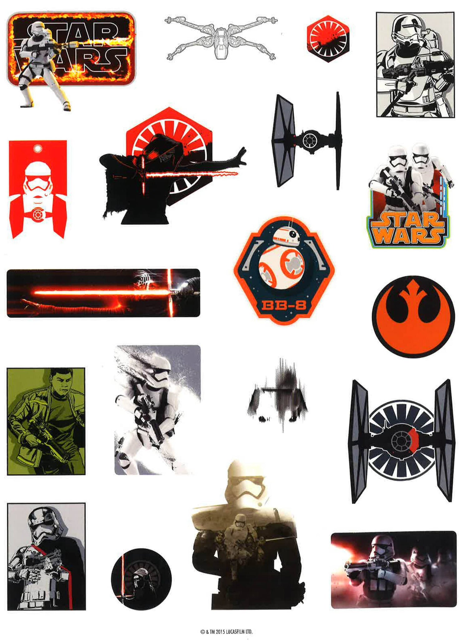Star Wars: The Force Awakens Ultimate Stickerscapes