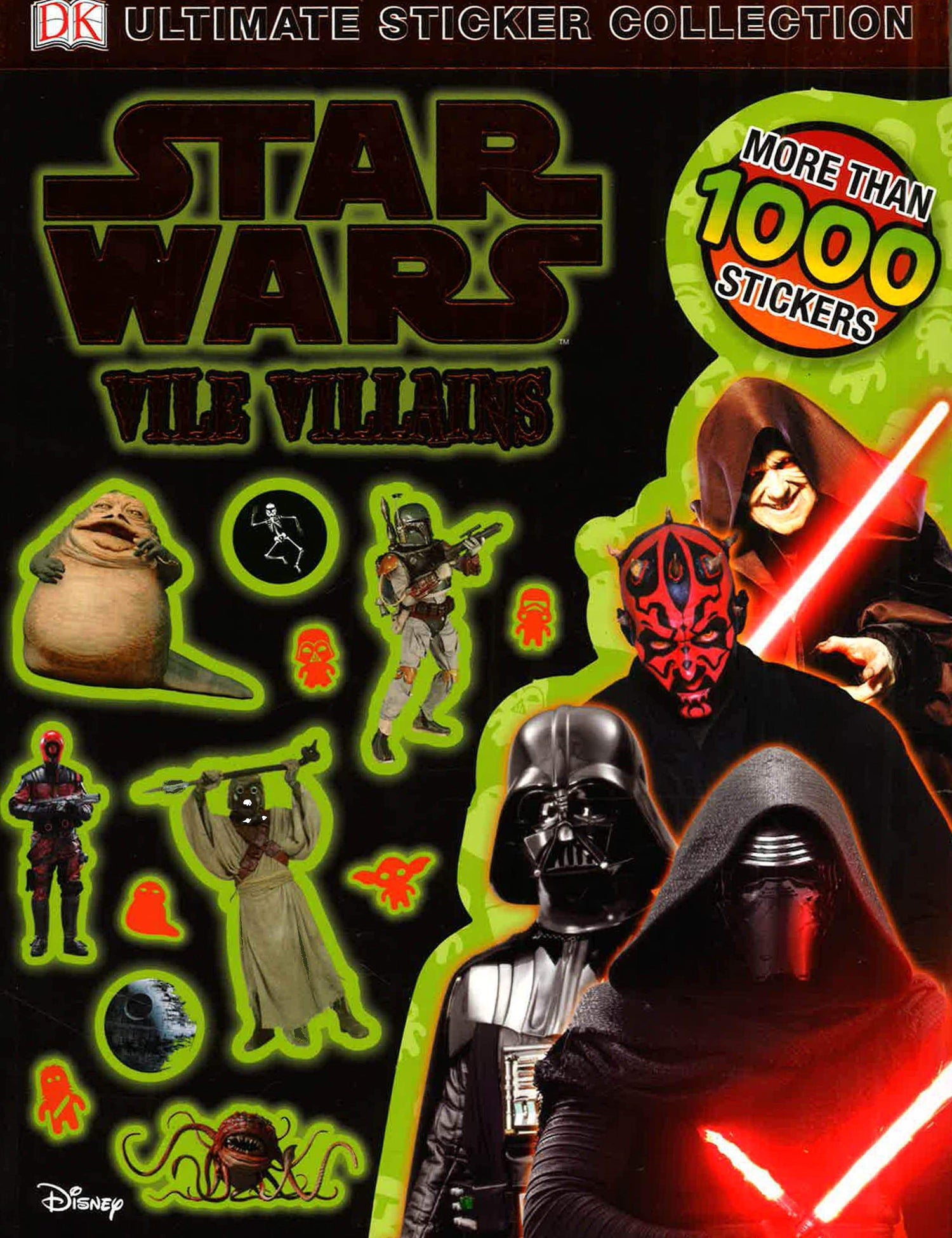 Star Wars Vile Villains Ultimate Sticker Collection (Dk Ultimate Sticker Collection)