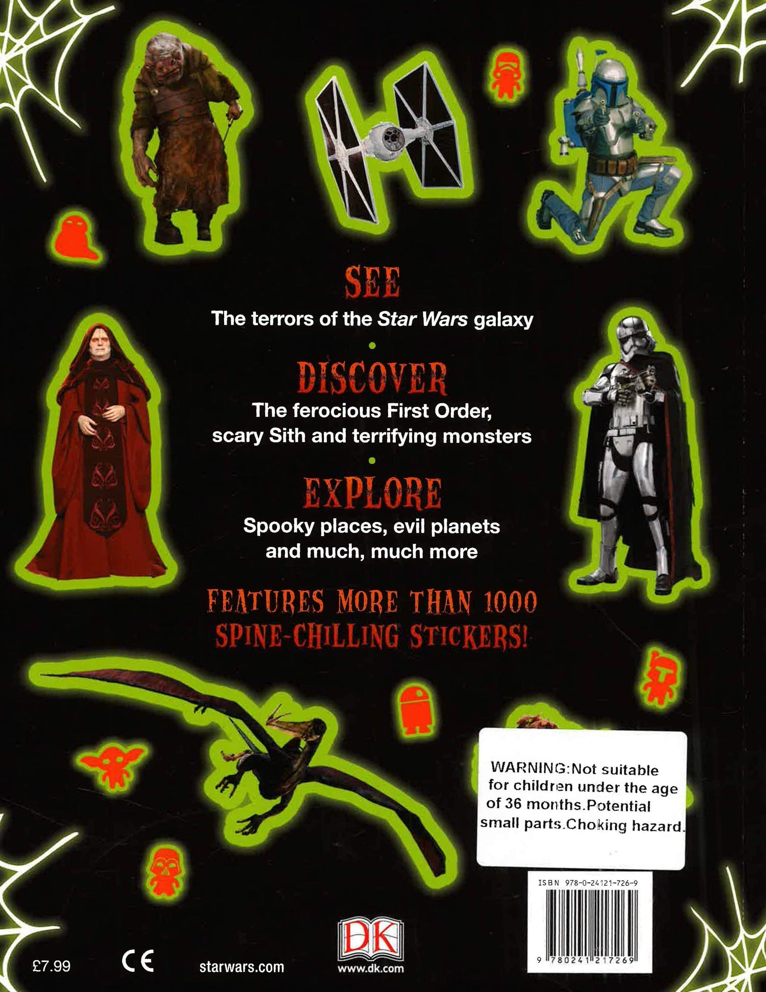 Star Wars Vile Villains Ultimate Sticker Collection (Dk Ultimate Sticker Collection)