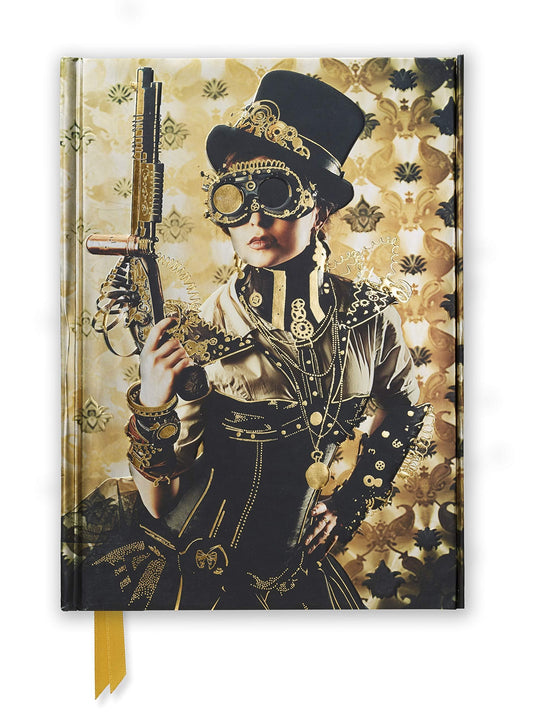 Steampunk Lady (Foiled Journal)