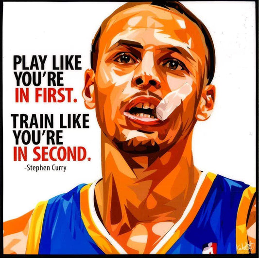 STEPHEN CURRY:PLAY LIKE YOU'RE IN FIRST POP ART (10X10)