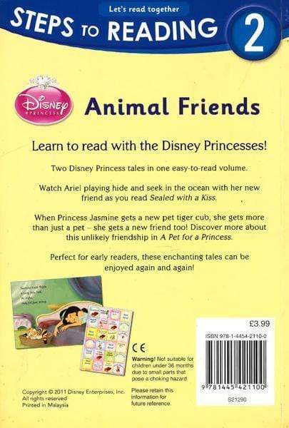 Steps To Reading 2: Disney Princess - Animal Friends
