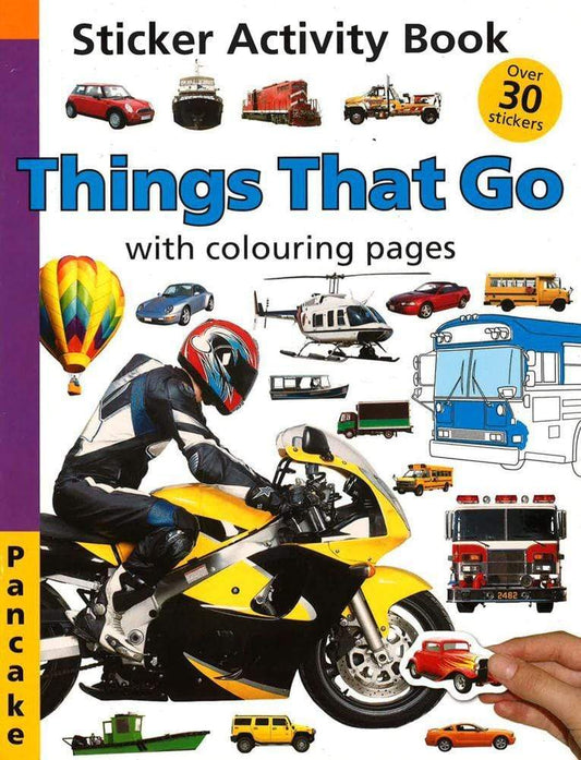 Sticker Activity Book: Things That Go