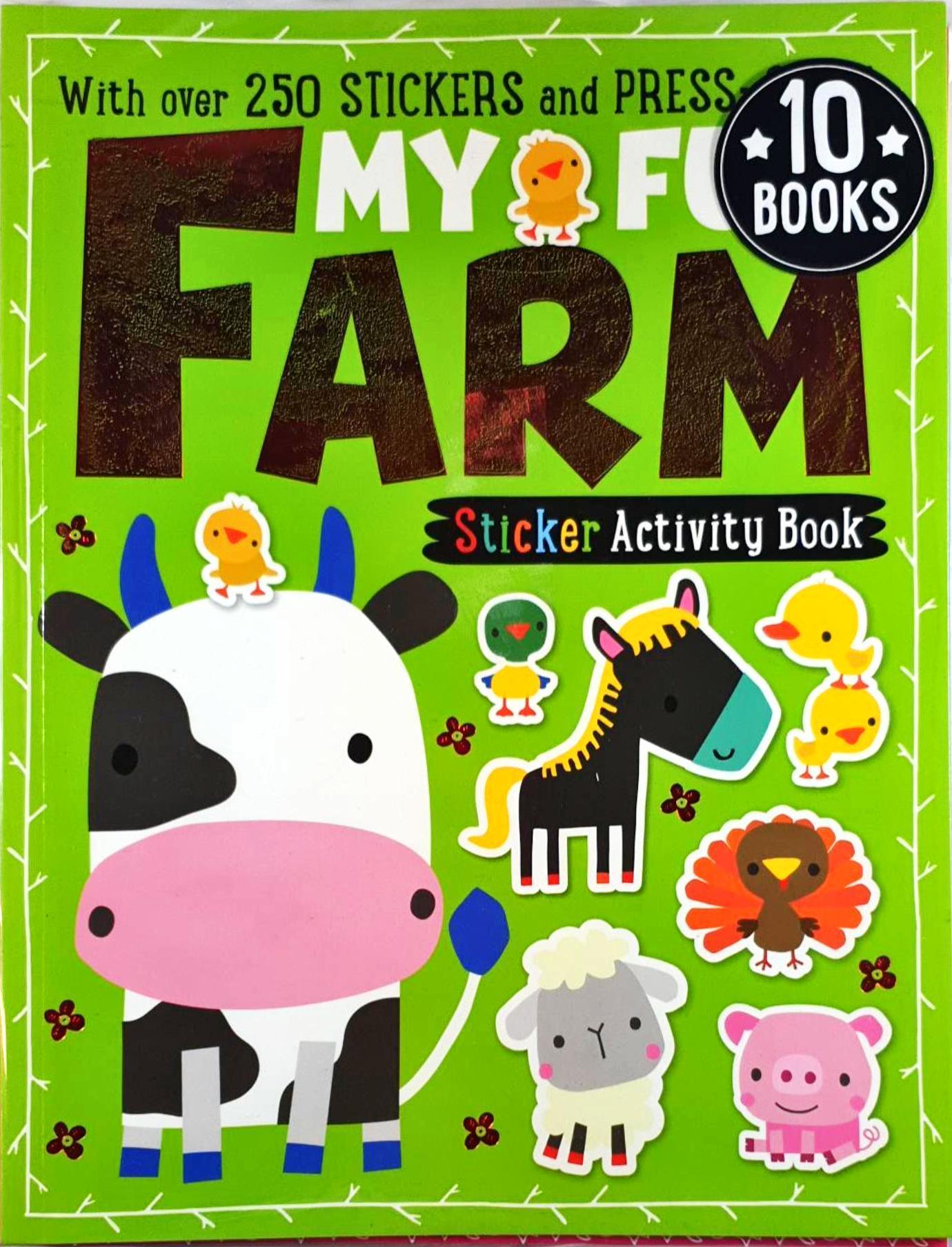 Sticker Activity Books (10 Books)