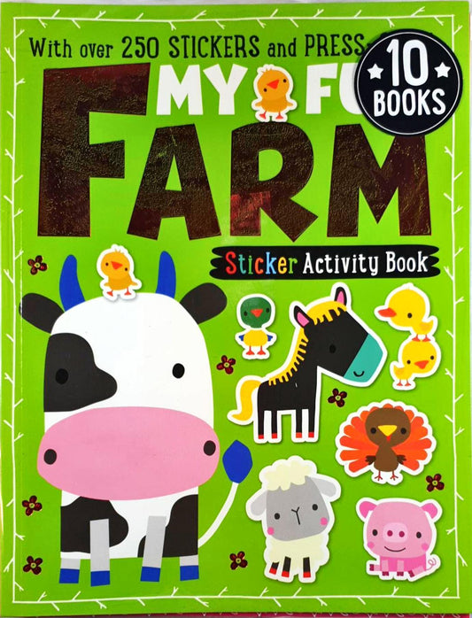 Sticker Activity Books (10 Books)