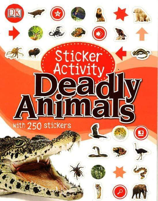 Sticker Activity Deadly Animals