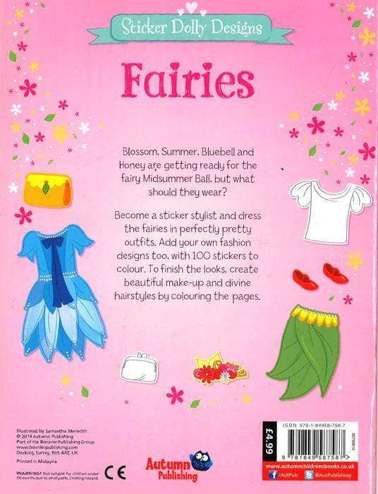 STICKER DOLLY DESIGNS FAIRIES