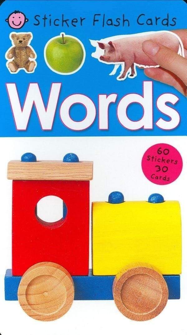 Sticker Flash Cards Words – BookXcess