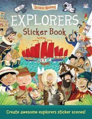 Sticker History: Explorers Sticker Book