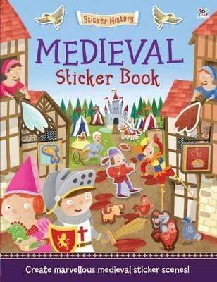 Sticker History: Medieval Sticker Book – BookXcess