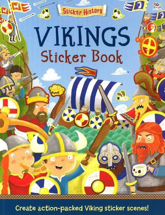 Sticker History: Vikings Sticker Book