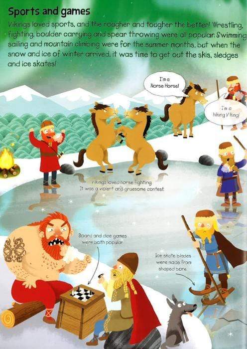 Sticker History: Vikings Sticker Book