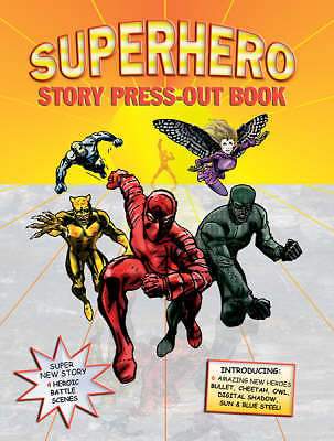 Superhero Story Press-Out Book