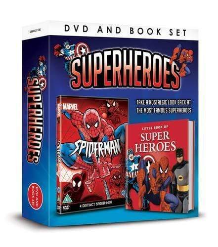 Superheroes With Dvd And Book Set