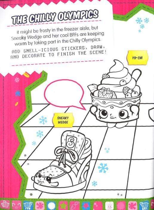 Sweet Treats: Smell-Licious Sticker Scenes