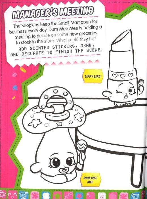 Sweet Treats: Smell-Licious Sticker Scenes