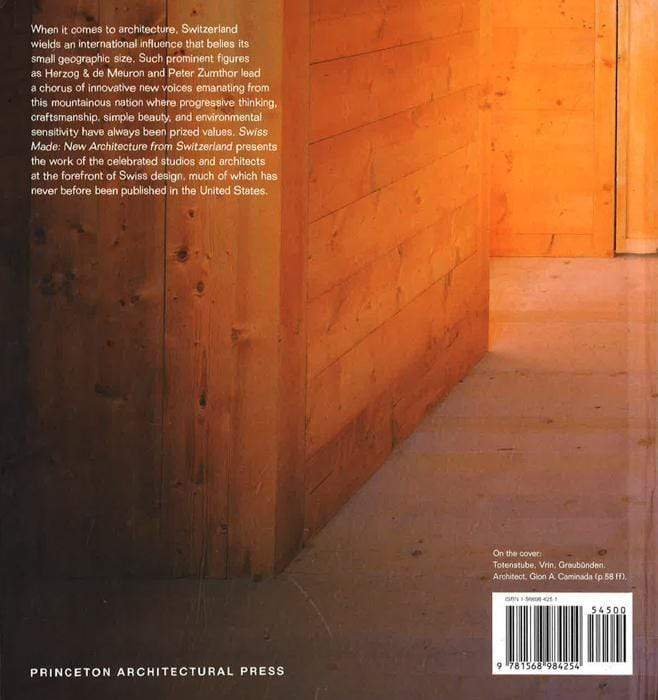 Swiss Made: New Architecture From Switzerland