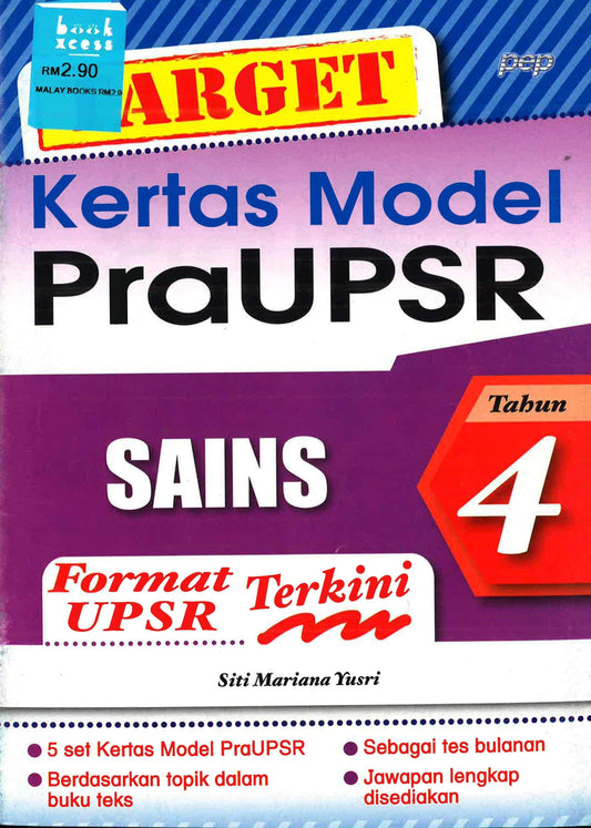 Target K.Model Pra Upsr Sains 4