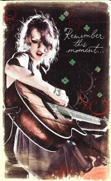 TAYLOR SWIFT - JOURNAL - REMEMBER THIS MOMENT
