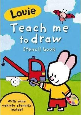 Teach Me to Draw Stencil Book