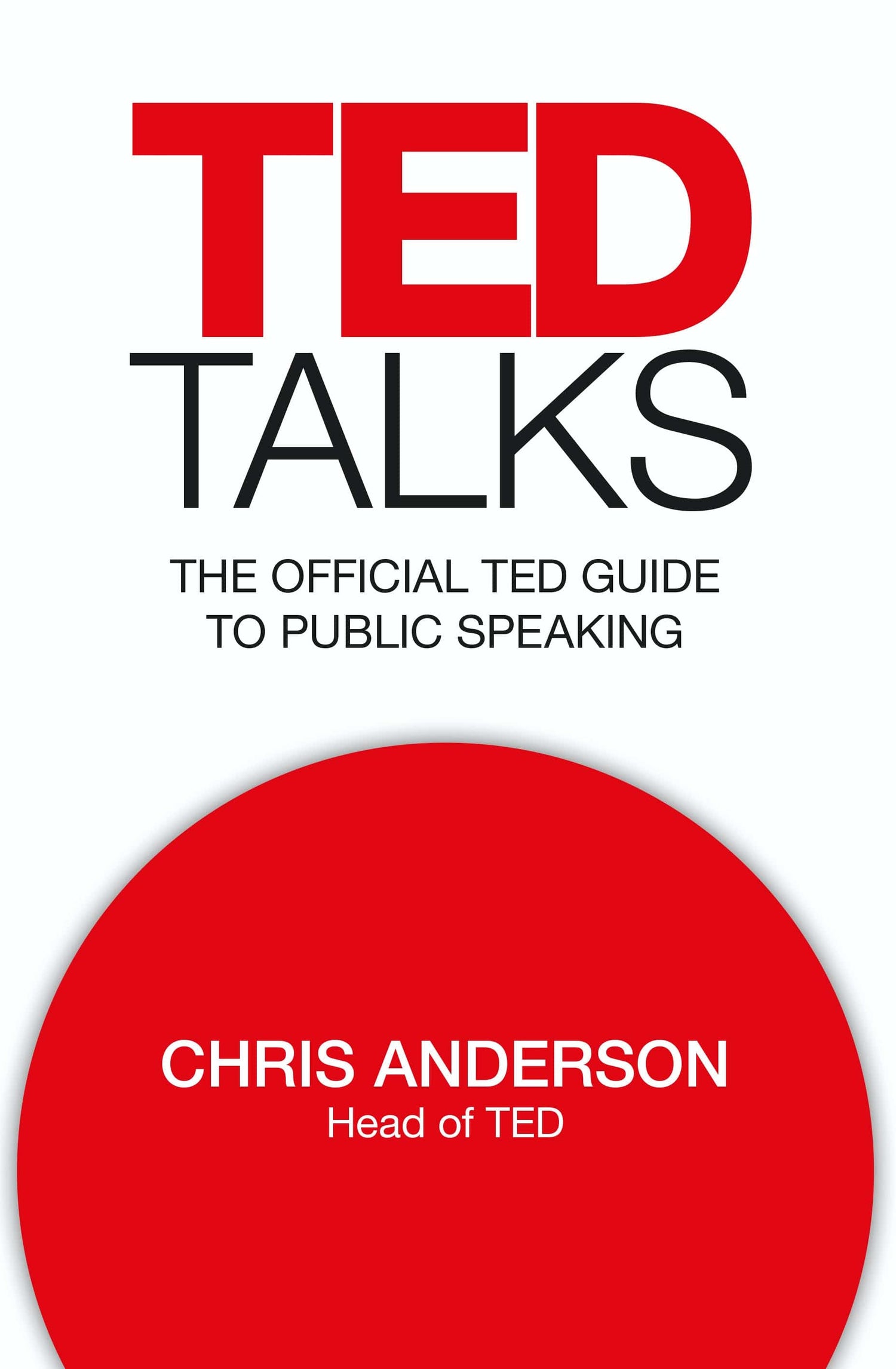 TED TALKS : THE OFFICIAL TED GUIDE TO PUBLIC SPEAKING: TIPS AND TRICKS FOR GIVING UNFORGETTABLE SPEECHES AND PRESENTATIONS