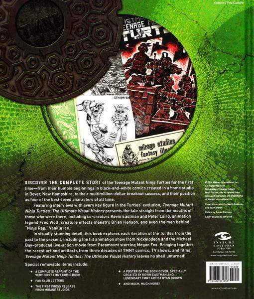 Teenage Mutant Ninja Turtles The Ultimate Visual History
