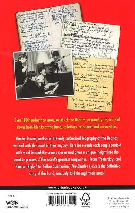 The Beatles Lyrics: The Unseen Story Behind Their Music