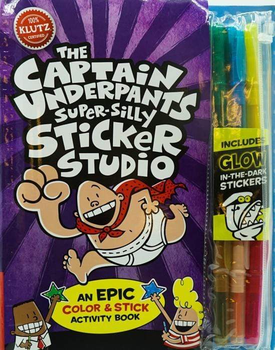 The Captain Underpants Super-Silly Sticker Studio