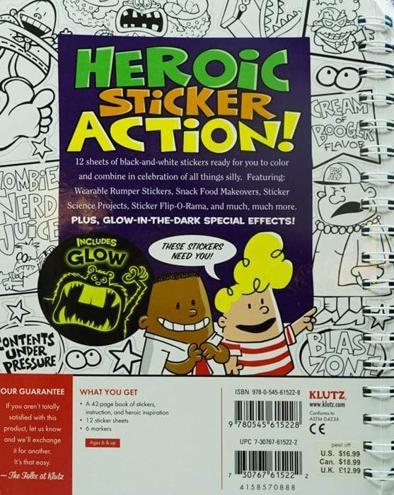 The Captain Underpants Super-Silly Sticker Studio