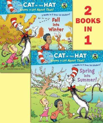 The Cat in the Hat 2 Books in 1 (Fall into Winter / Spring into Summer)